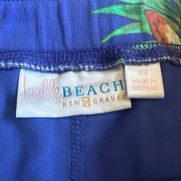 Women’s Belle Beach by Kim Gravel French Terry Blushing Beauty Fringe Skort XS - Picture 6 of 8